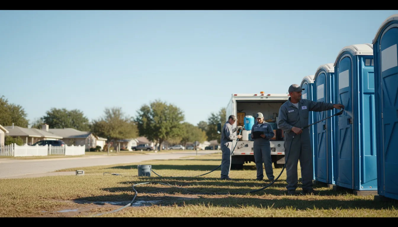Long-Term Portable Toilet Rental in Farmville, VA near me